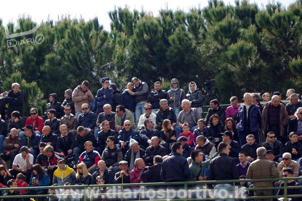 Il pubblico della gara
